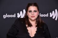 Beanie Feldstein at the 35th Annual GLAAD Media Awards in New York City. (Image via Getty/Jamie McCarthy)